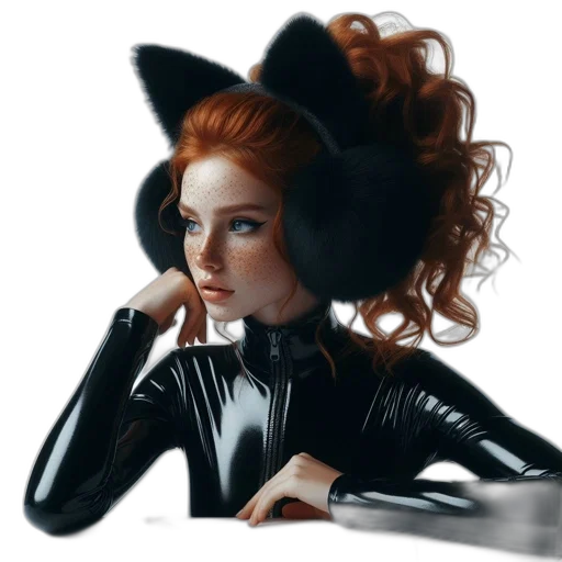 mask, fantasy art, concept art, comic book art, photorealistic, monochrome, dark, freckled transparent PNG cut-out
