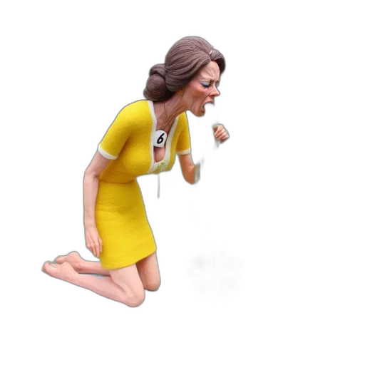 dress, 3d render, concept art, inside, glass, case, stands, woman transparent PNG cut-out