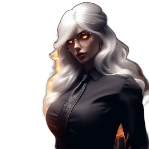face, staff, concept art, comic book art, fantasy art, pixel art, fire, dark transparent PNG cut-out