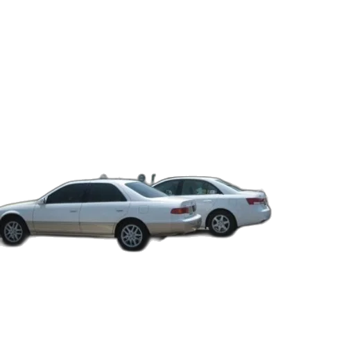 car, 3d render, photorealistic, concept art, row, cars, parked, front transparent PNG cut-out