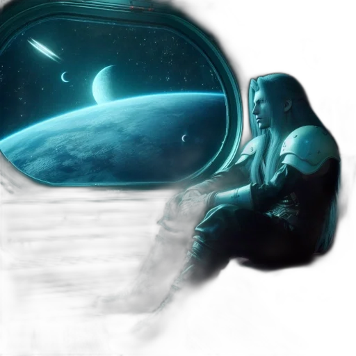 mask, concept art, fantasy art, photorealistic, comic book art, outer space, underwater, night transparent PNG cut-out