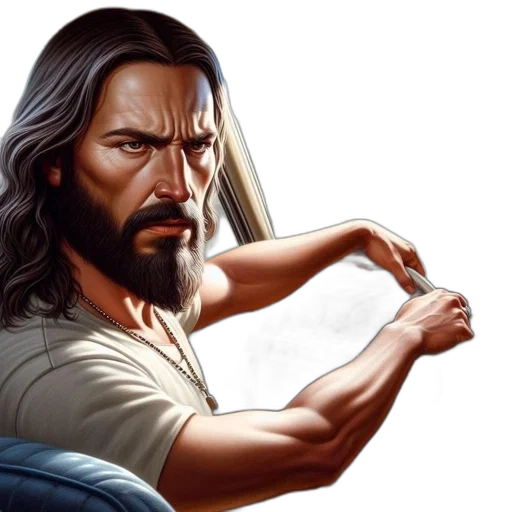 sword, weapon, photorealistic, comic book art, fantasy art, concept art, man, long transparent PNG cut-out
