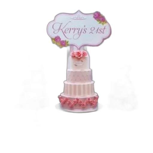 crown, jewelry, staff, 3d render, pink-themed, dessert, table, three transparent PNG cut-out