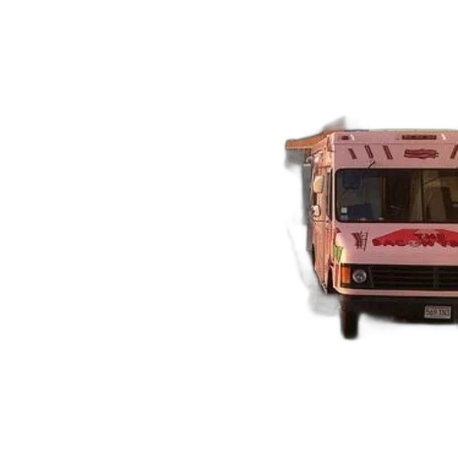 car, 3d render, concept art, photorealistic, fantasy art, pink, food, truck transparent PNG cut-out