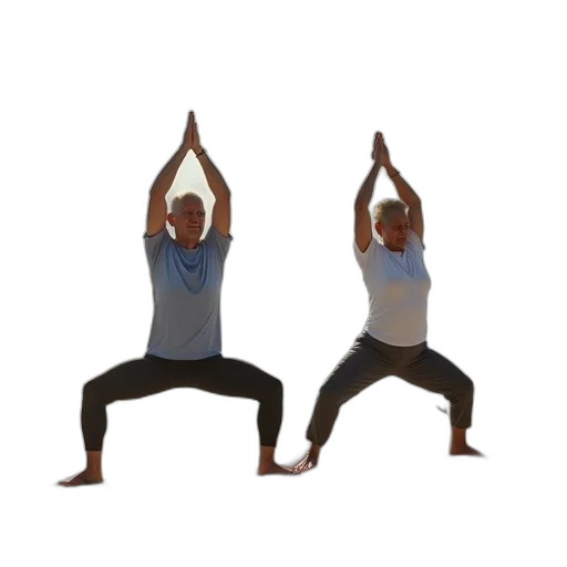 elderly, woman, senior, man transparent PNG cut-out