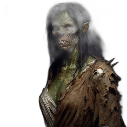 face, creature, mask, staff, concept art, fantasy art, photorealistic, comic book art transparent PNG cut-out