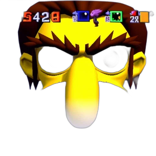 mask, face, crown, robot, 3d render, pixel art, concept art, cyberpunk transparent PNG cut-out