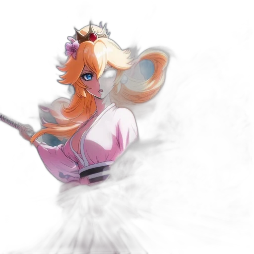 crown, staff, sword, weapon, anime, concept art, fantasy art, watercolor transparent PNG cut-out
