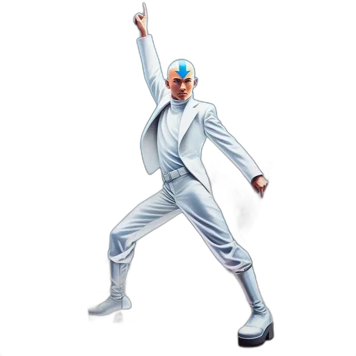 jacket, robot, mask, staff, concept art, 3d render, image, displays transparent PNG cut-out