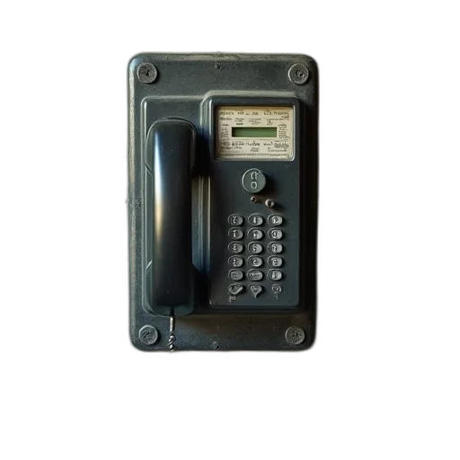 interphone, keys, wall transparent PNG cut-out