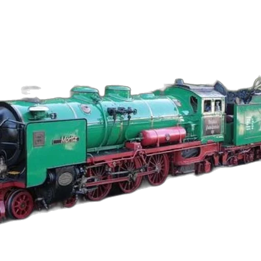 3d render, photorealistic, concept art, green, red, train, name, mortis transparent PNG cut-out