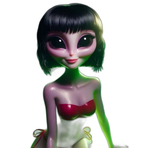 dress, creature, robot, mask, concept art, fantasy art, 3d render, cartoon transparent PNG cut-out