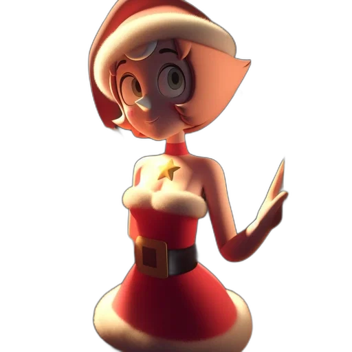 dress, robot, hat, staff, 3d render, concept art, cartoon, fantasy art transparent PNG cut-out
