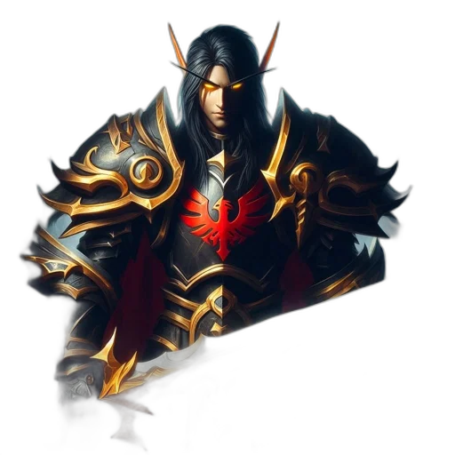 sword, weapon, staff, dragon, fantasy art, concept art, pixel art, 3d render transparent PNG cut-out