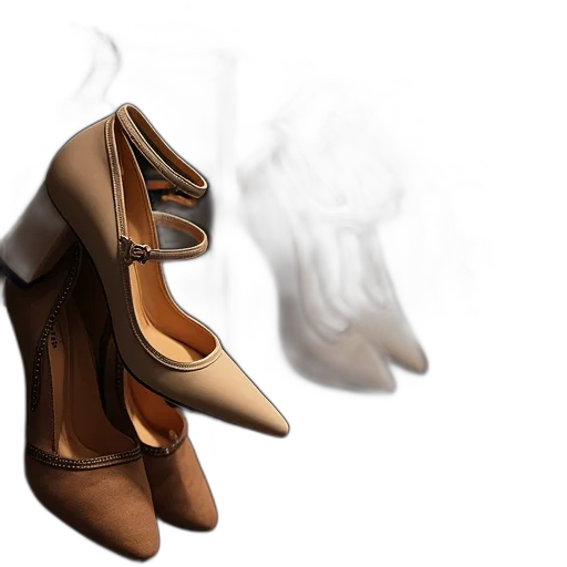 shoes, mask, dress, 3d render, concept art, photorealistic, fantasy art, fire transparent PNG cut-out