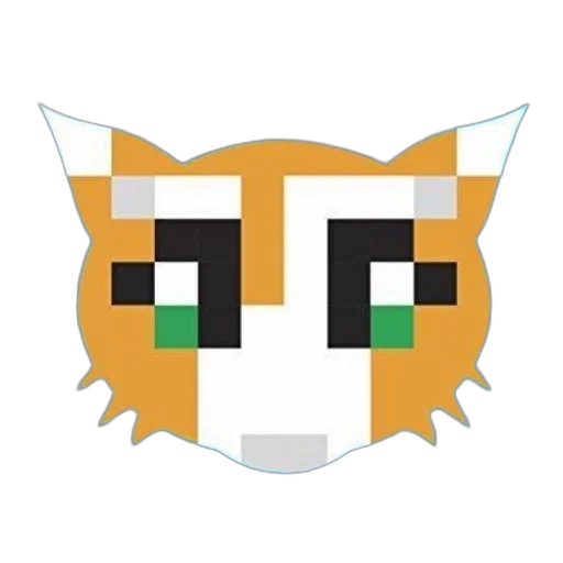 mask, staff, animal, face, pixel art, anime, concept art, 3d render transparent PNG cut-out