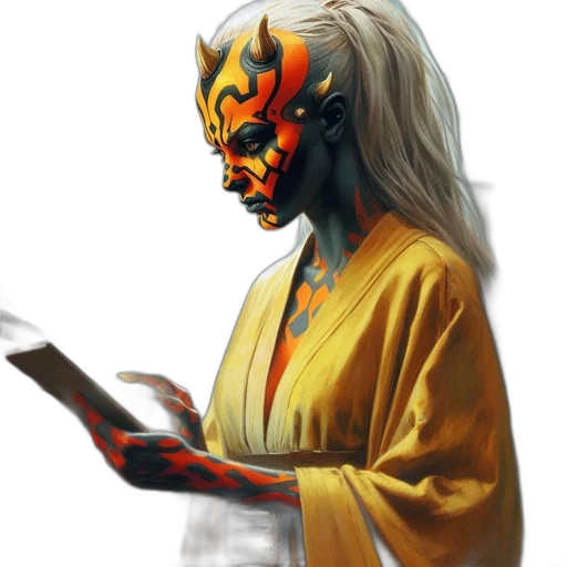 mask, staff, face, fantasy art, concept art, comic book art, photorealistic, fire transparent PNG cut-out