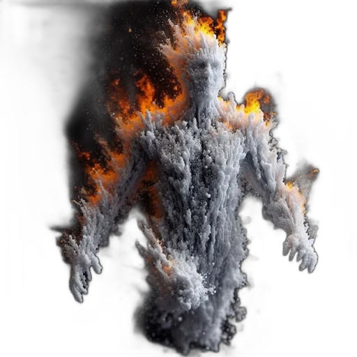 jacket, dragon, mask, hair, 3d render, photorealistic, concept art, comic book art transparent PNG cut-out