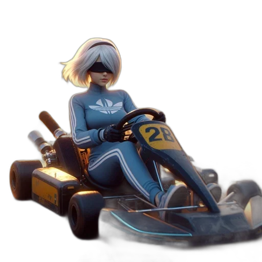 robot, car, weapon, concept art, 3d render, fantasy art, cartoon, outer space transparent PNG cut-out