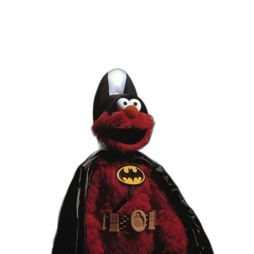 jacket, mask, staff, animal, 3d render, concept art, outer space, elmo transparent PNG cut-out
