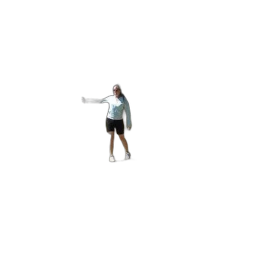 jacket, staff, dress, creature transparent PNG cut-out