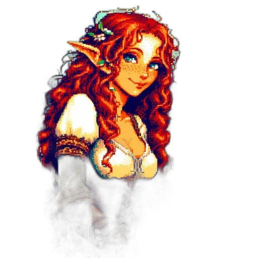 staff, jewelry, fantasy art, pixel art, concept art, comic book art, illustration, shows transparent PNG cut-out