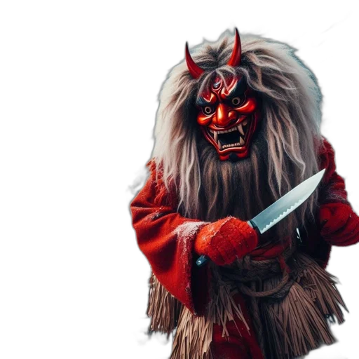 mask, creature, staff, animal, concept art, 3d render, fantasy art, photorealistic transparent PNG cut-out