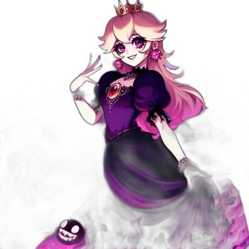dress, creature, staff, dragon, concept art, pixel art, fantasy art, watercolor transparent PNG cut-out