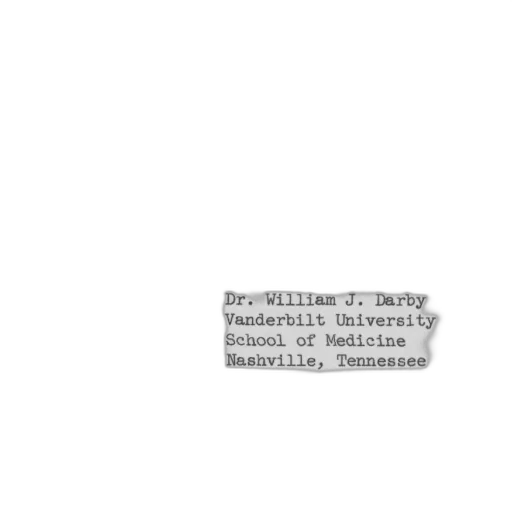 letter, addressed, william, darby, vanderbilt, university, school, medicine transparent PNG cut-out