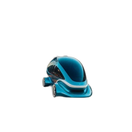 mask, hat, shoes, robot, 3d render, photorealistic, vaporwave, blue transparent PNG cut-out