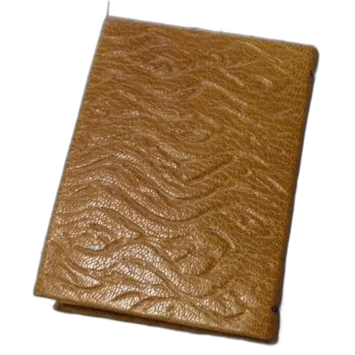 jewelry, earth tones, brown, leather, notebook, wave-like, texture, placed transparent PNG cut-out