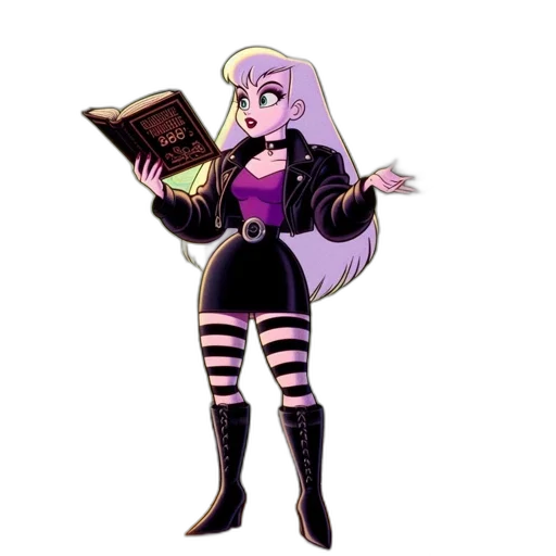 staff, dress, robot, jacket, cartoon, concept art, fantasy art, comic book art transparent PNG cut-out
