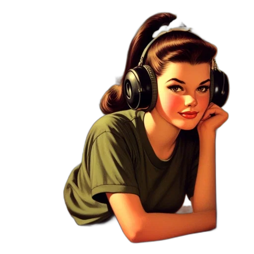 face, photorealistic, cartoon, concept art, pixel art, green, woman, shirt transparent PNG cut-out