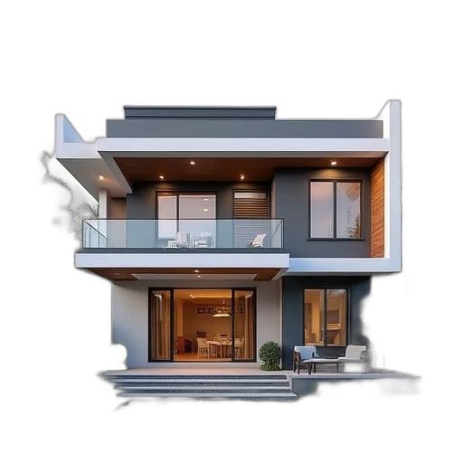 building, furniture, 3d render, photorealistic transparent PNG cut-out