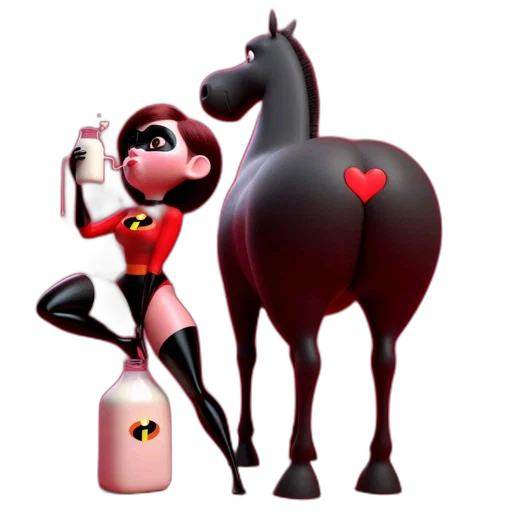 animal, concept art, cartoon, 3d render, pixel art, two, animated, characters transparent PNG cut-out
