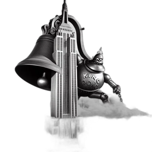 concept art, photorealistic, fantasy art, comic book art, outer space, enormous, robot, labeled transparent PNG cut-out
