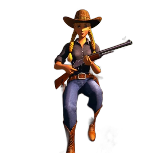 staff, weapon, hat, jacket, concept art, 3d render, pixel art, fantasy art transparent PNG cut-out