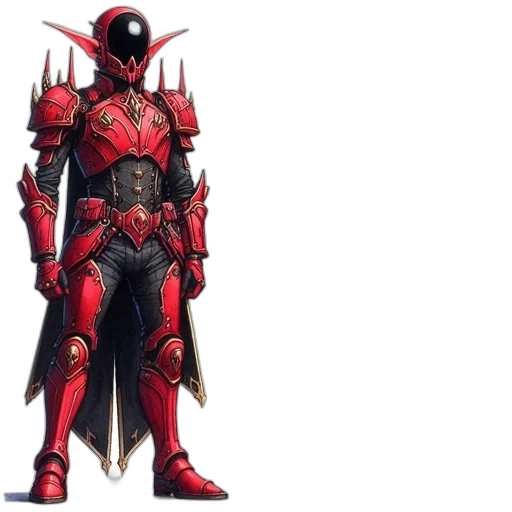 sword, weapon, concept art, comic book art, fantasy art, 3d render, red, character transparent PNG cut-out