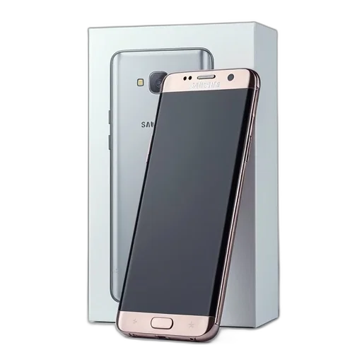 3d render, samsung, galaxy, smartphone transparent PNG cut-out