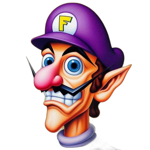 face, mask, hat, staff, concept art, 3d render, pixel art, photorealistic transparent PNG cut-out