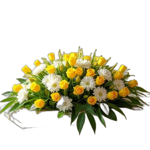 crown, flower, staff, photorealistic transparent PNG cut-out