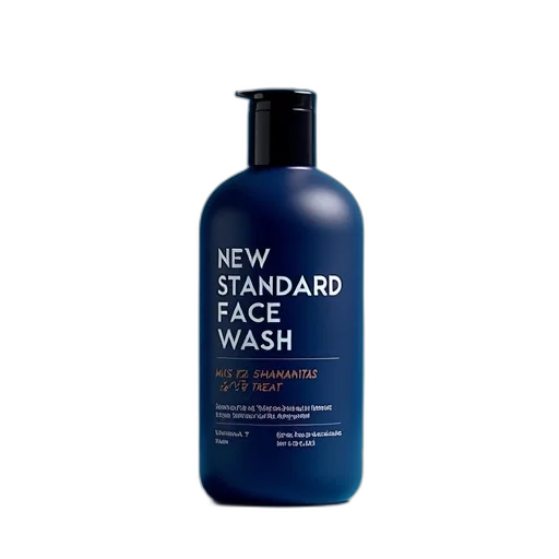bottle, dark, blue, black, cap, placed, surface, label transparent PNG cut-out