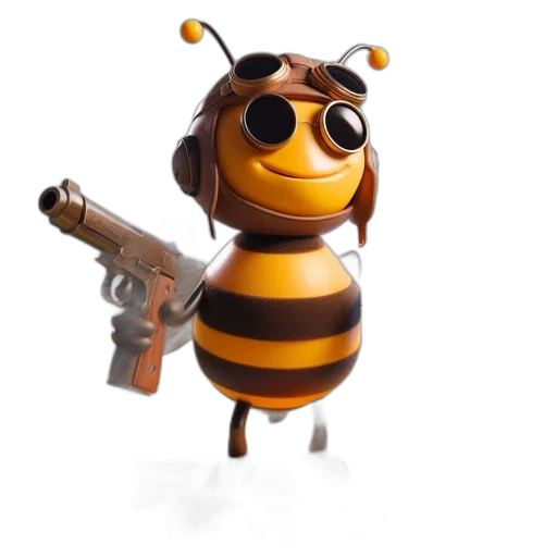 animal, weapon, creature, staff, concept art, 3d render, pixel art, photorealistic transparent PNG cut-out