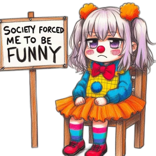 furniture, face, animal, weapon, anime, cartoon, concept art, watercolor transparent PNG cut-out