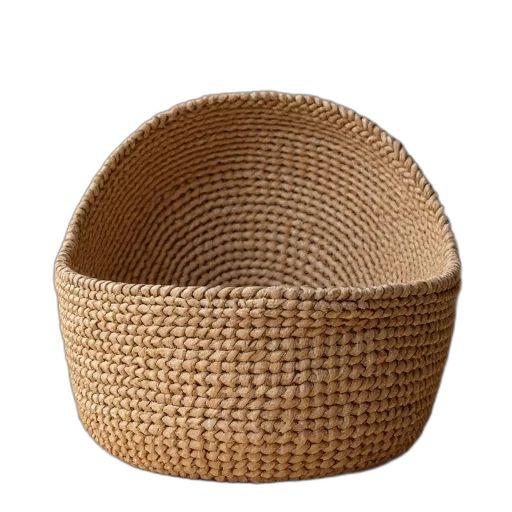 hat, furniture, crown, jewelry, 3d render, earth tones, golden, textured transparent PNG cut-out