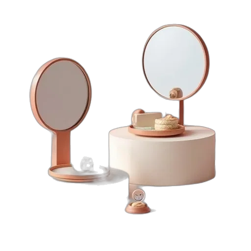 furniture, jewelry, 3d render, earth tones, pastel, fashion, cute, tableware transparent PNG cut-out