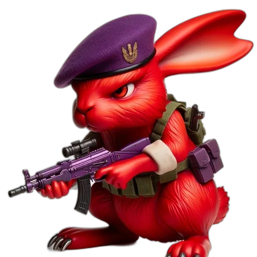 weapon, animal, dragon, concept art, 3d render, military-garbed, anthropomorphic, red transparent PNG cut-out