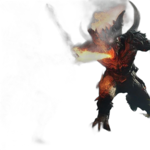 dragon, weapon, staff, mask, concept art, fantasy art, 3d render, pixel art transparent PNG cut-out