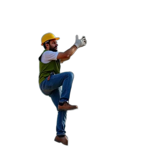 staff, robot, shoes, weapon, 3d render, concept art, pixel art, photorealistic transparent PNG cut-out