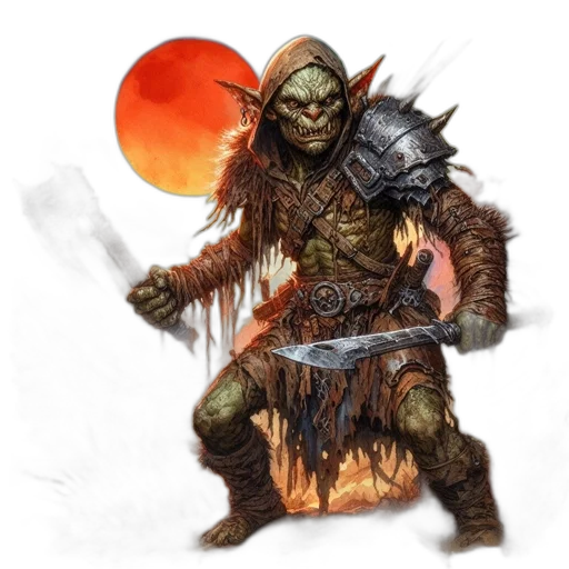 staff, mask, creature, fantasy art, concept art, comic book art, pixel art, fire transparent PNG cut-out